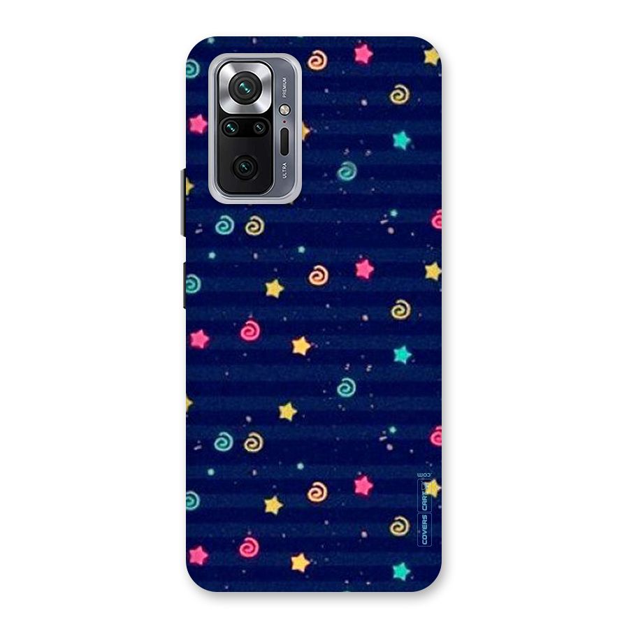 Cute Stars Design Back Case for Redmi Note 10 Pro Max