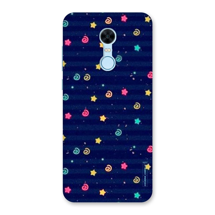 Cute Stars Design Back Case for Redmi Note 5