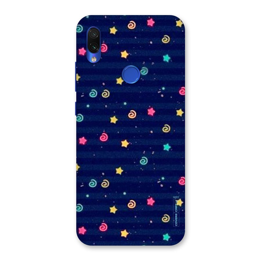 Cute Stars Design Back Case for Redmi Note 7S