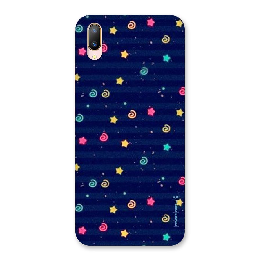 Cute Stars Design Back Case for Vivo V11 Pro