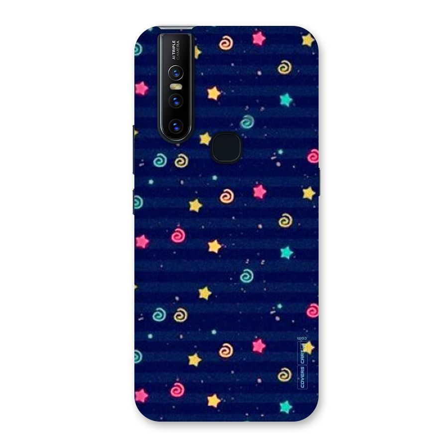 Cute Stars Design Back Case for Vivo V15