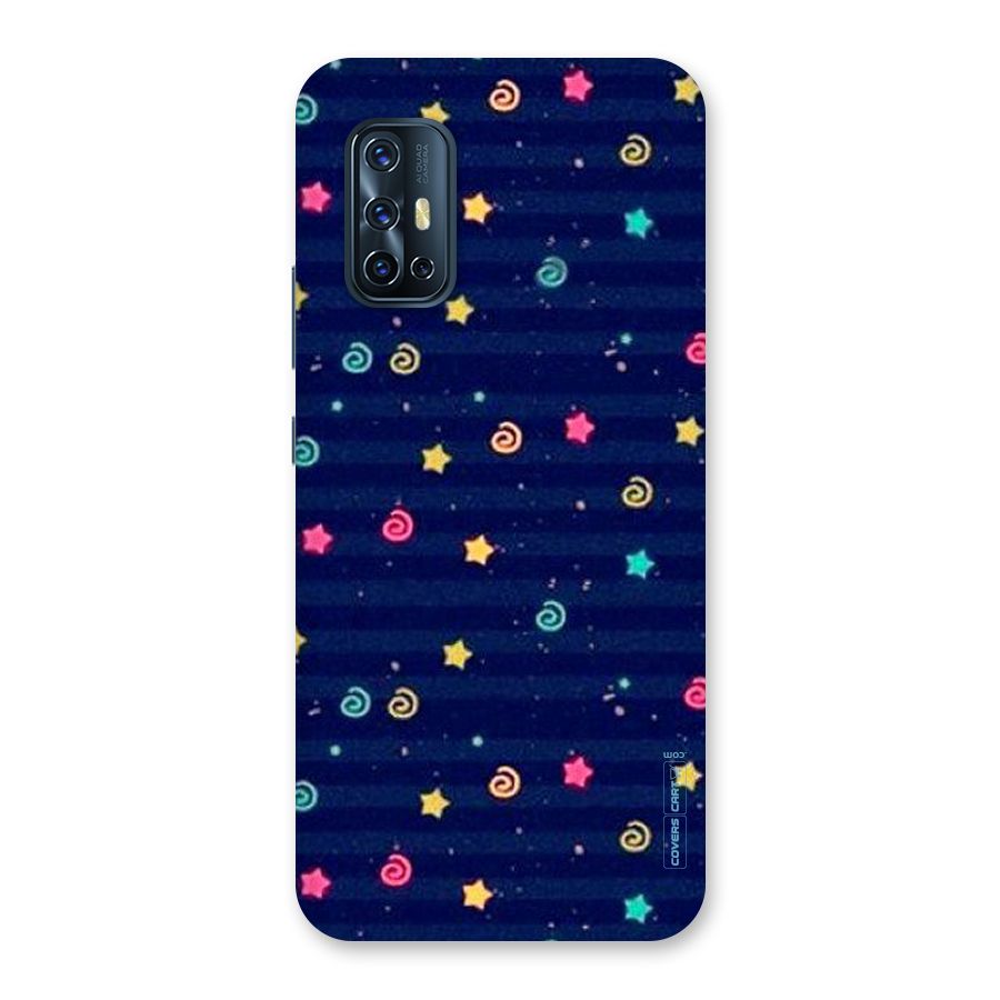 Cute Stars Design Back Case for Vivo V17