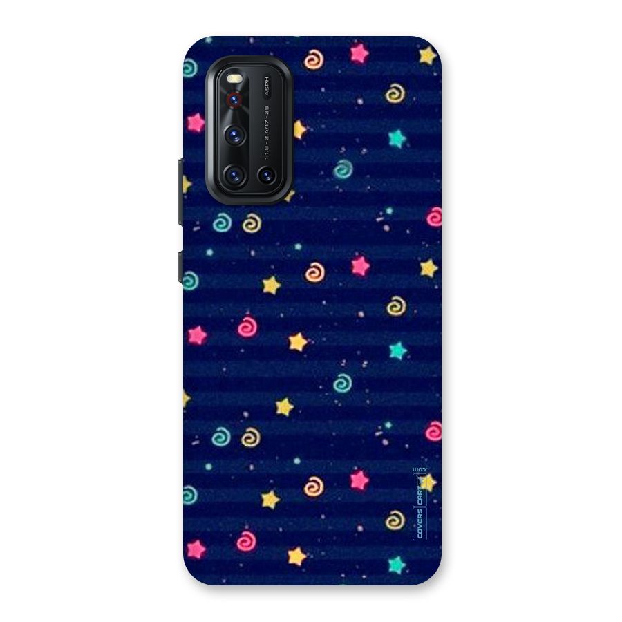 Cute Stars Design Back Case for Vivo V19