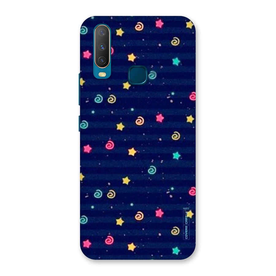 Cute Stars Design Back Case for Vivo Y15
