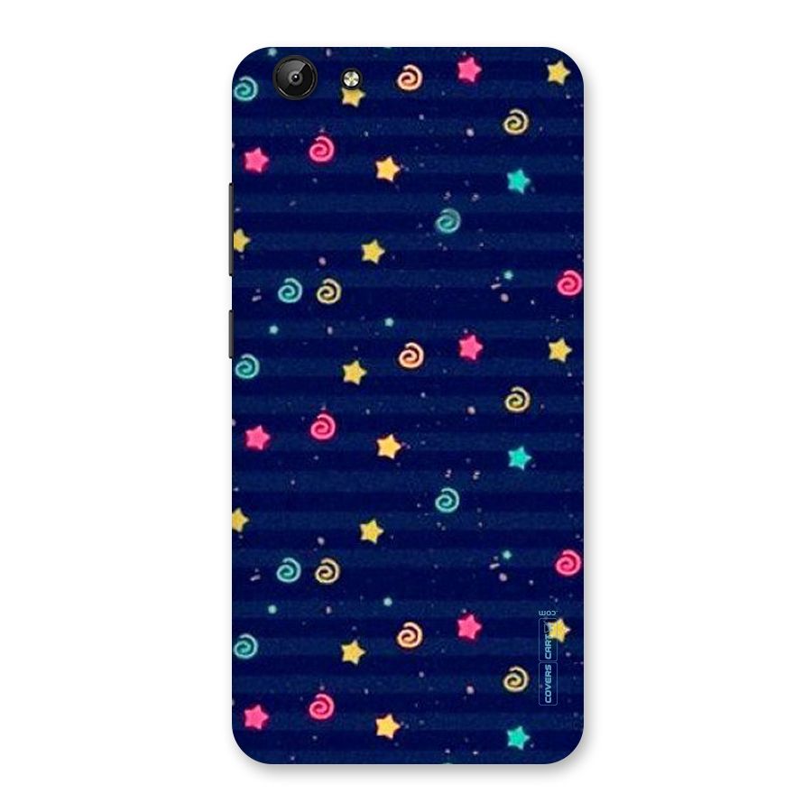 Cute Stars Design Back Case for Vivo Y69