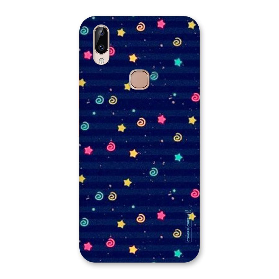 Cute Stars Design Back Case for Vivo Y83 Pro