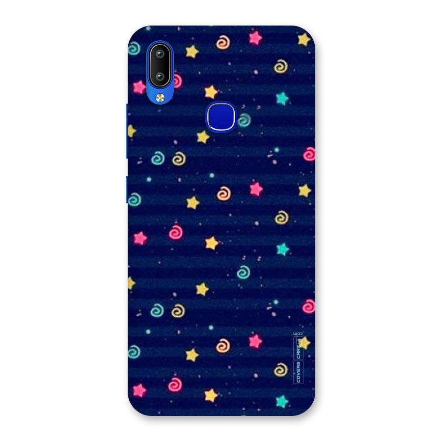 Cute Stars Design Back Case for Vivo Y91