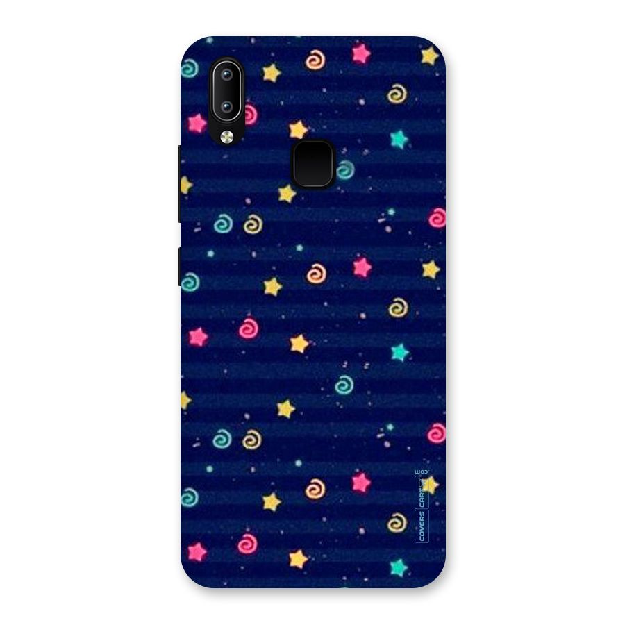 Cute Stars Design Back Case for Vivo Y93