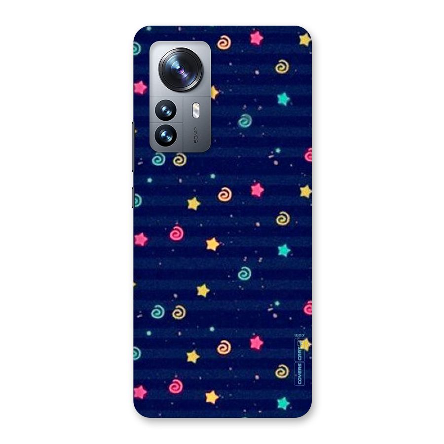 Cute Stars Design Back Case for Xiaomi 12 Pro
