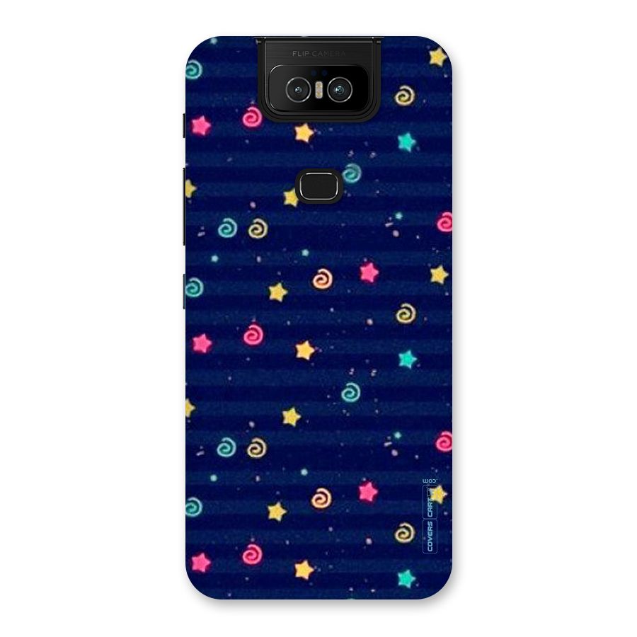 Cute Stars Design Back Case for Zenfone 6z