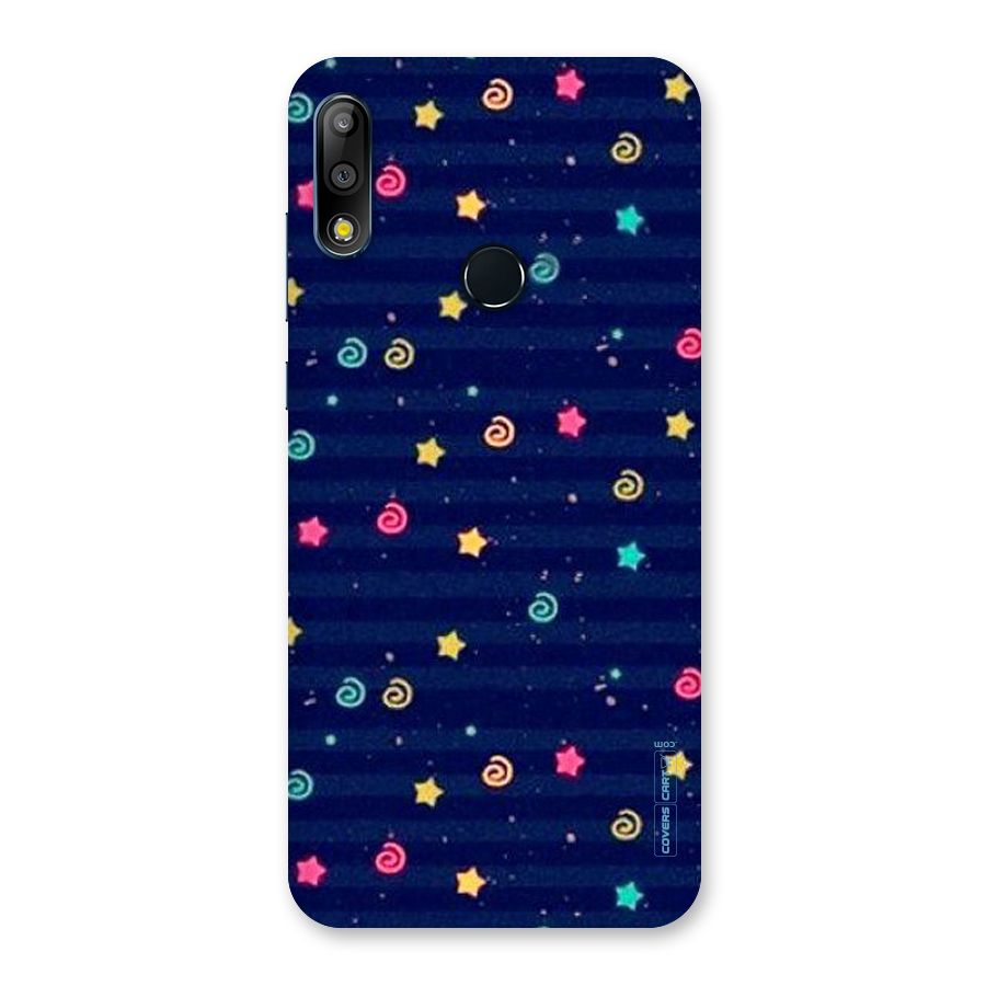 Cute Stars Design Back Case for Zenfone Max Pro M2