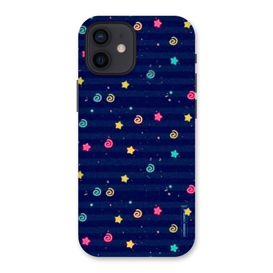 Cute Stars Design Back Case for iPhone 12