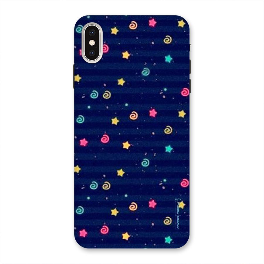 Cute Stars Design Back Case for iPhone XS Max