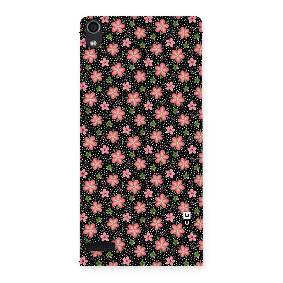 Cute Tiny Flowers Back Case for Ascend P6