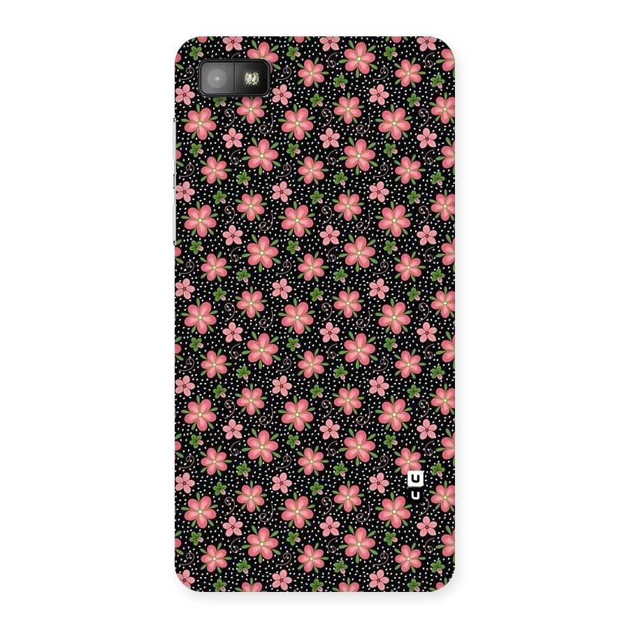 Cute Tiny Flowers Back Case for Blackberry Z10