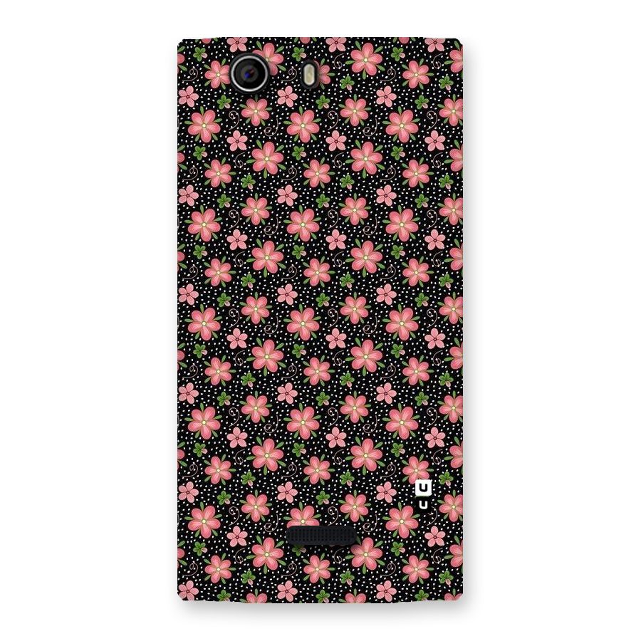 Cute Tiny Flowers Back Case for Canvas Nitro 2 E311