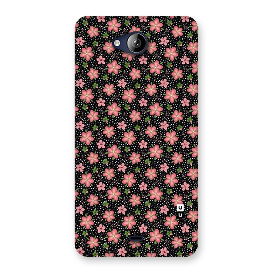 Cute Tiny Flowers Back Case for Canvas Play Q355