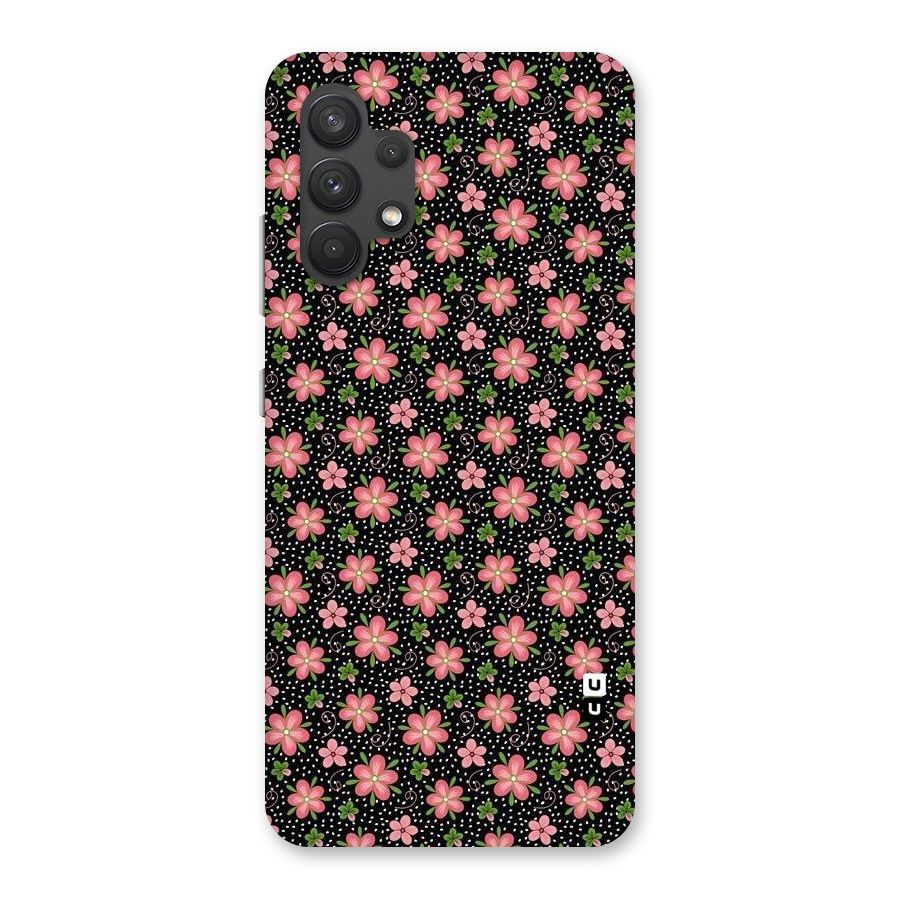 Cute Tiny Flowers Back Case for Galaxy A32