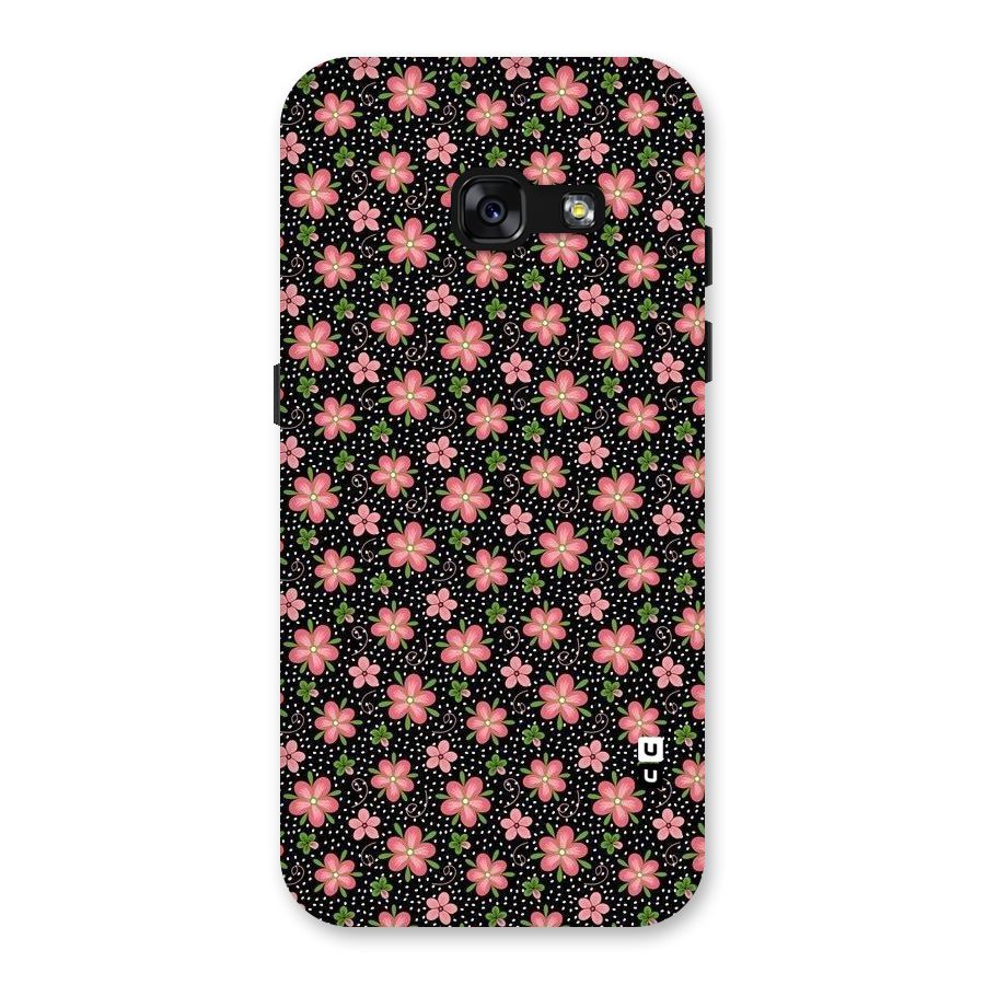Cute Tiny Flowers Back Case for Galaxy A3 (2017)