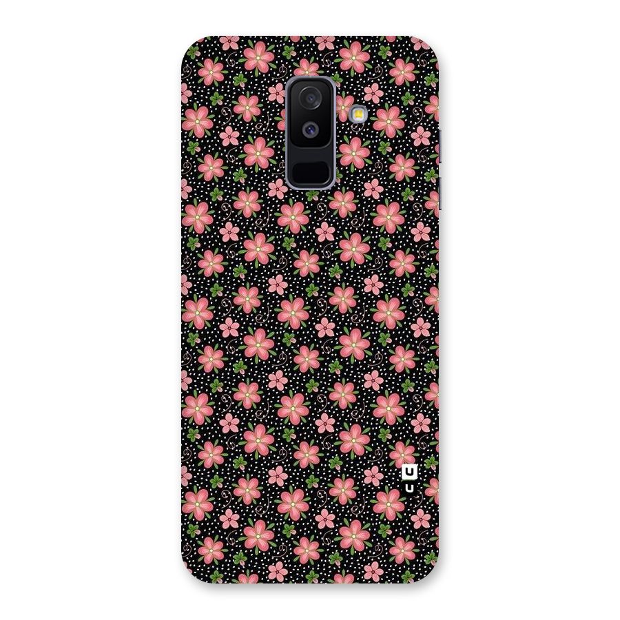 Cute Tiny Flowers Back Case for Galaxy A6 Plus