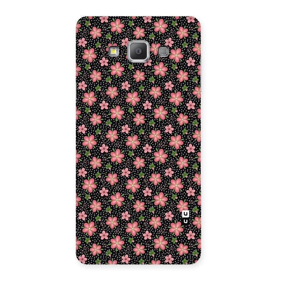 Cute Tiny Flowers Back Case for Galaxy A7