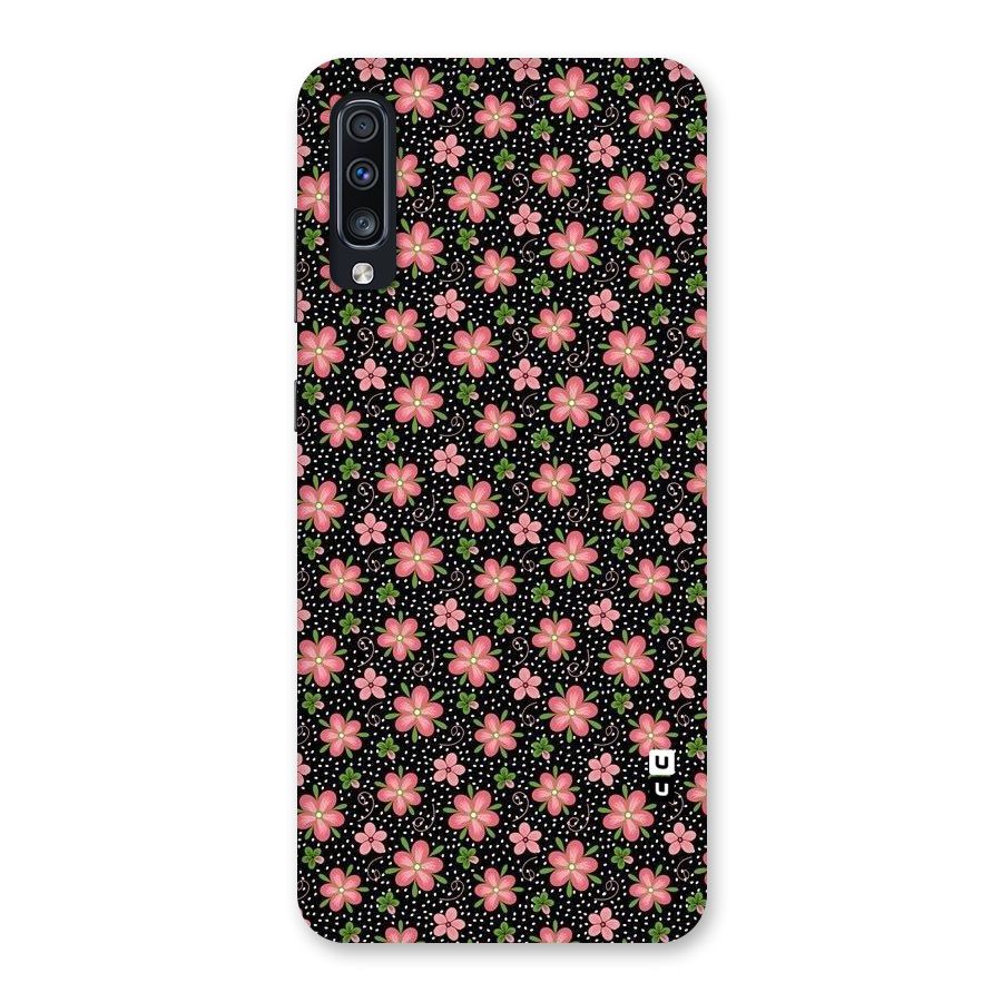 Cute Tiny Flowers Back Case for Galaxy A70