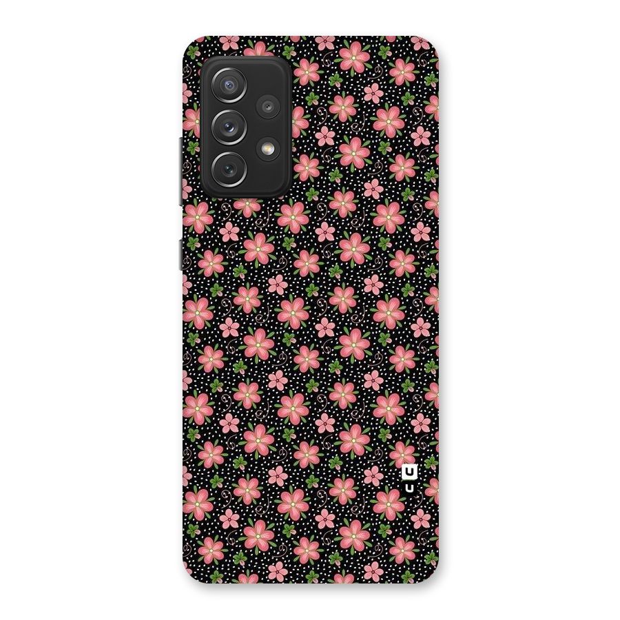 Cute Tiny Flowers Back Case for Galaxy A72