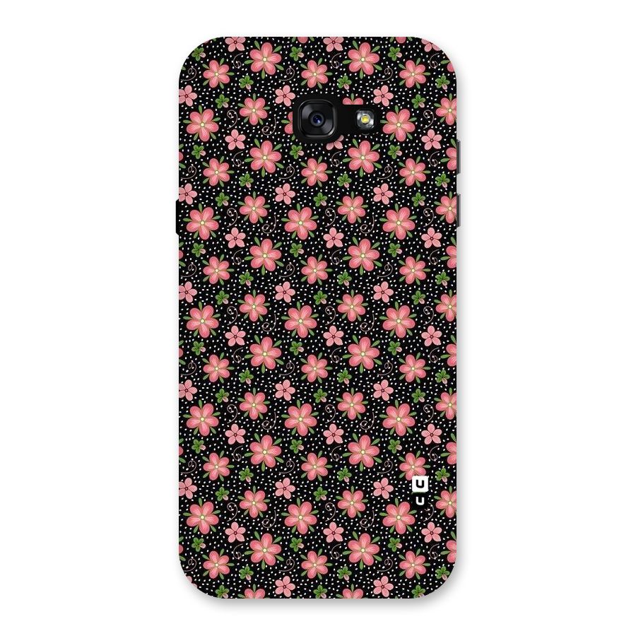 Cute Tiny Flowers Back Case for Galaxy A7 (2017)