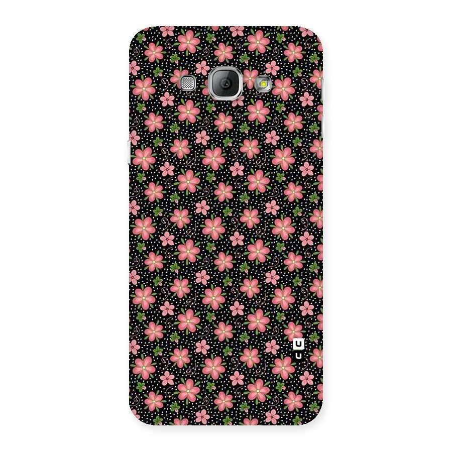 Cute Tiny Flowers Back Case for Galaxy A8