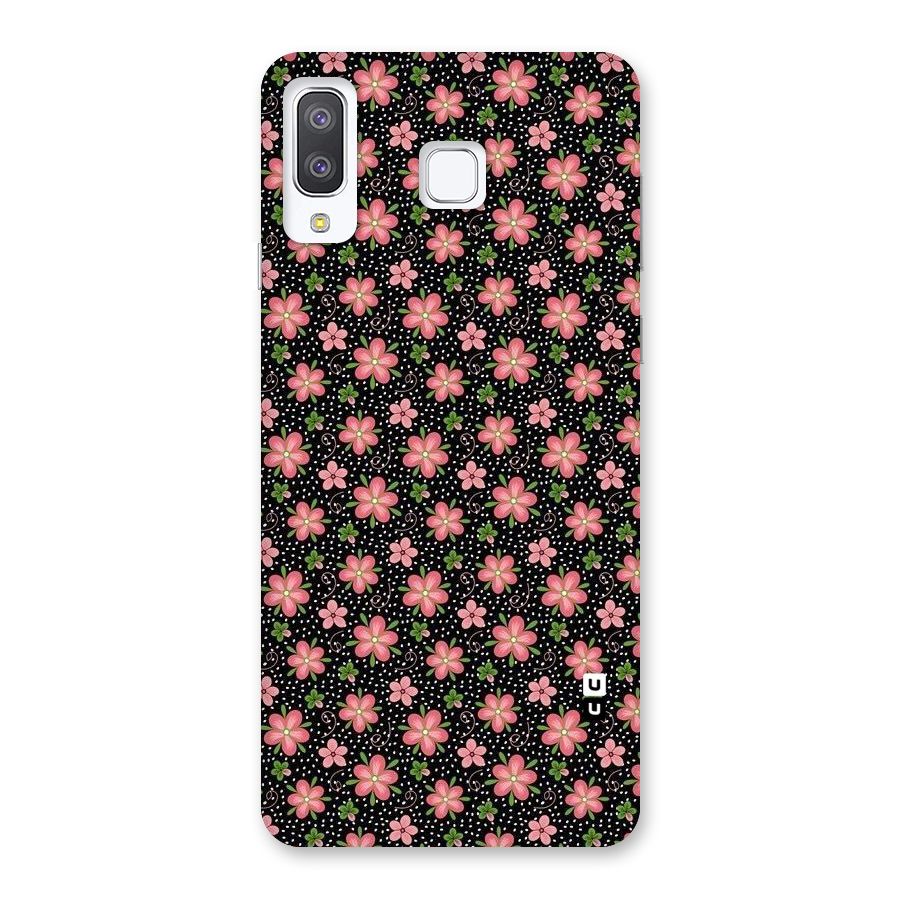 Cute Tiny Flowers Back Case for Galaxy A8 Star