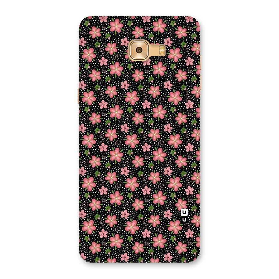 Cute Tiny Flowers Back Case for Galaxy C9 Pro