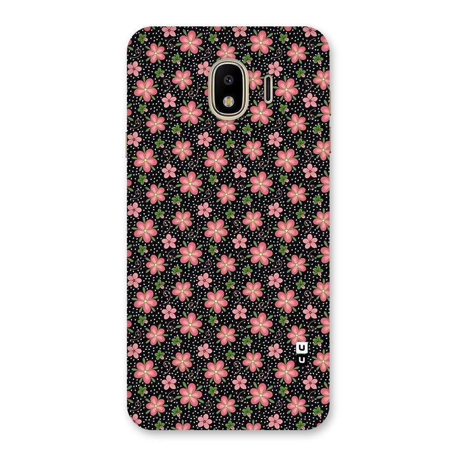 Cute Tiny Flowers Back Case for Galaxy J4