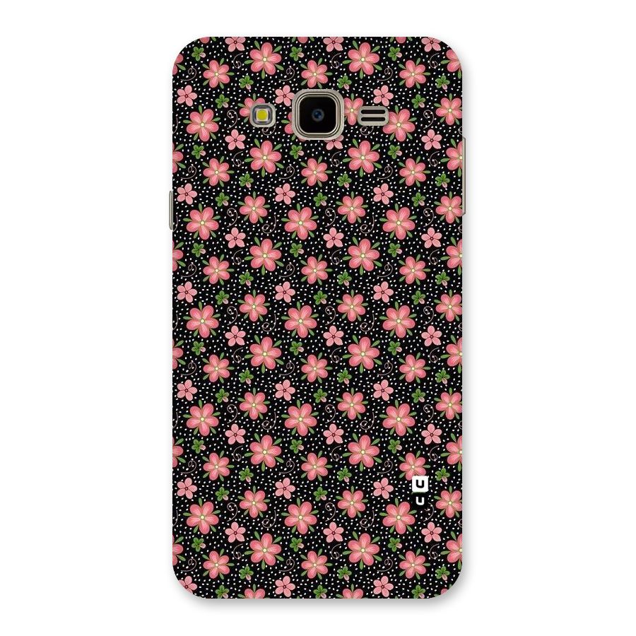 Cute Tiny Flowers Back Case for Galaxy J7 Nxt