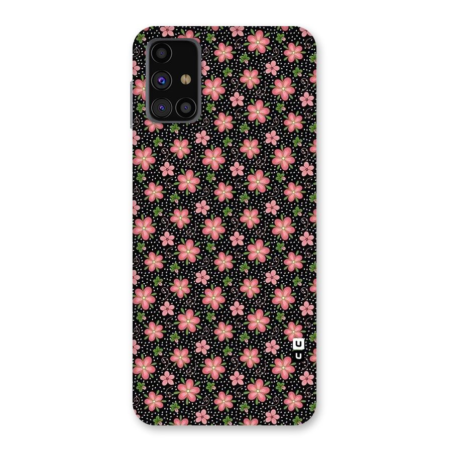 Cute Tiny Flowers Back Case for Galaxy M31s