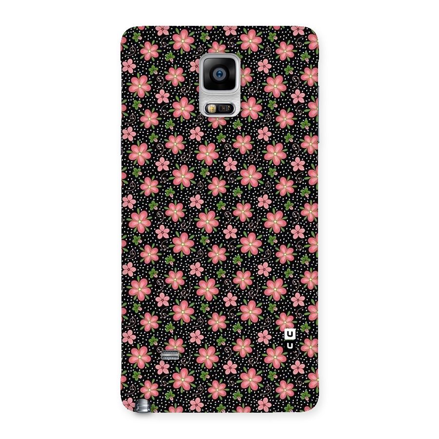 Cute Tiny Flowers Back Case for Galaxy Note 4
