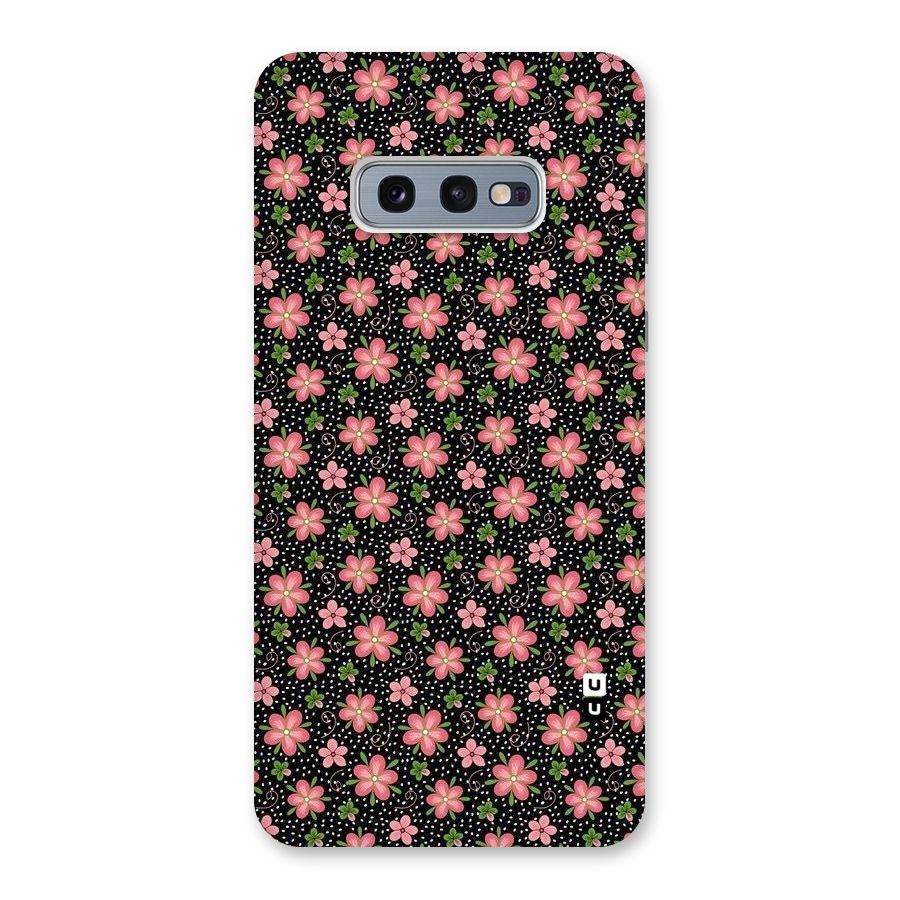 Cute Tiny Flowers Back Case for Galaxy S10e