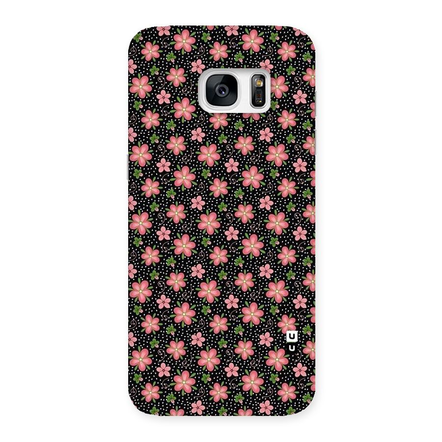 Cute Tiny Flowers Back Case for Galaxy S7 Edge