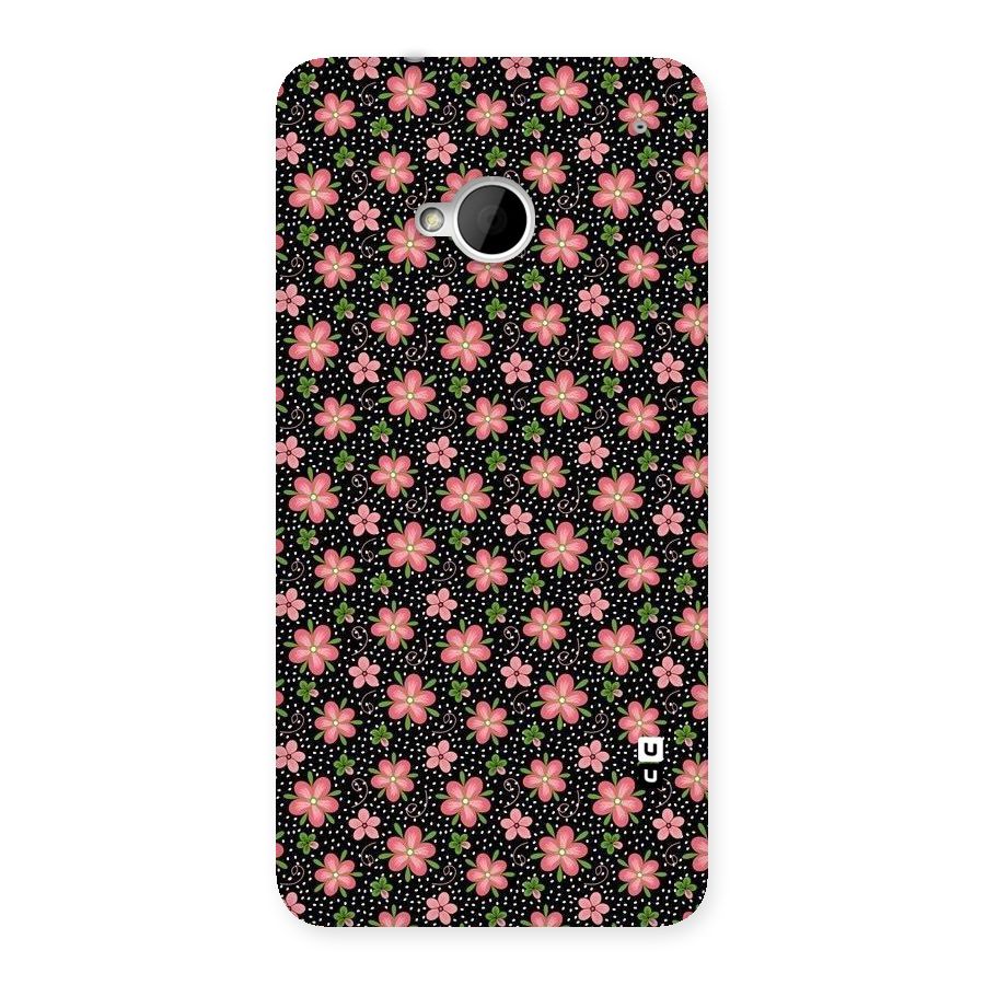 Cute Tiny Flowers Back Case for HTC One M7