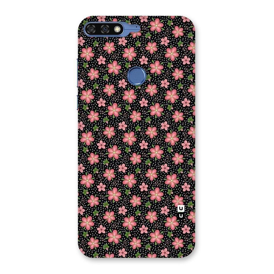 Cute Tiny Flowers Back Case for Honor 7C