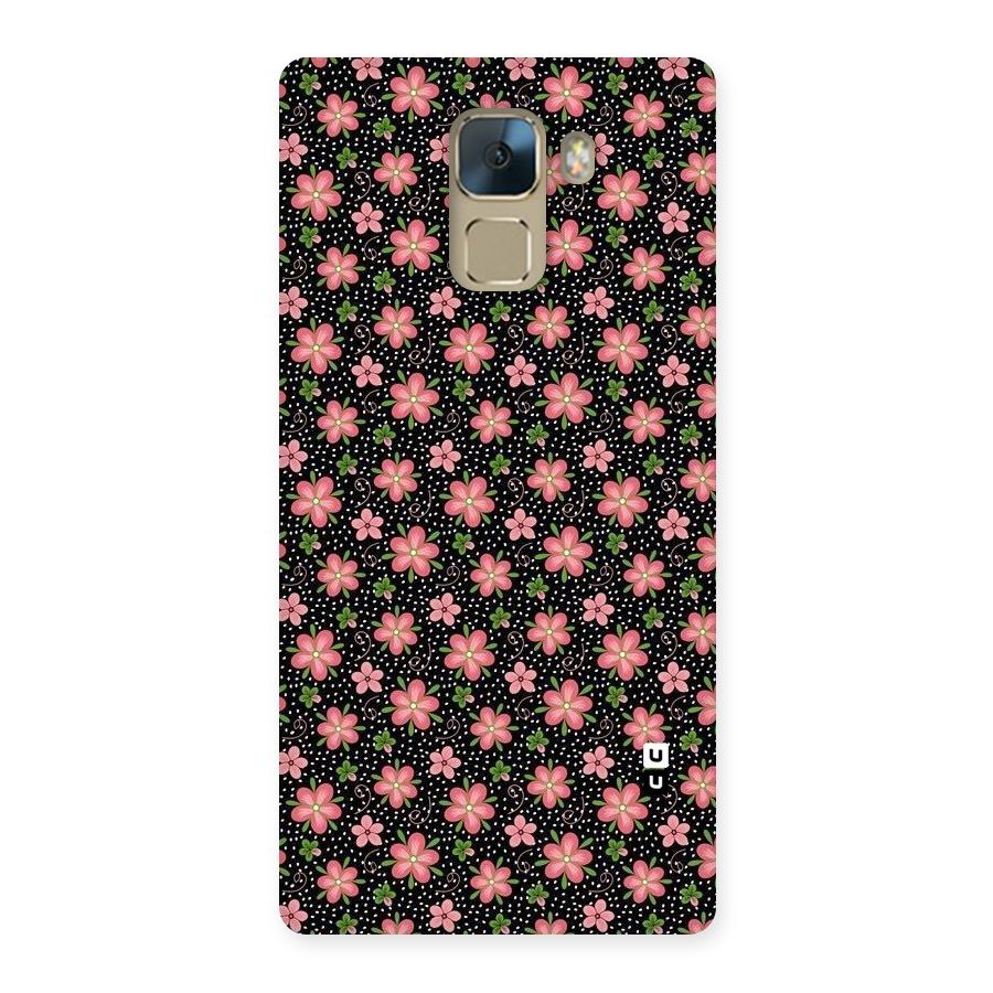 Cute Tiny Flowers Back Case for Huawei Honor 7