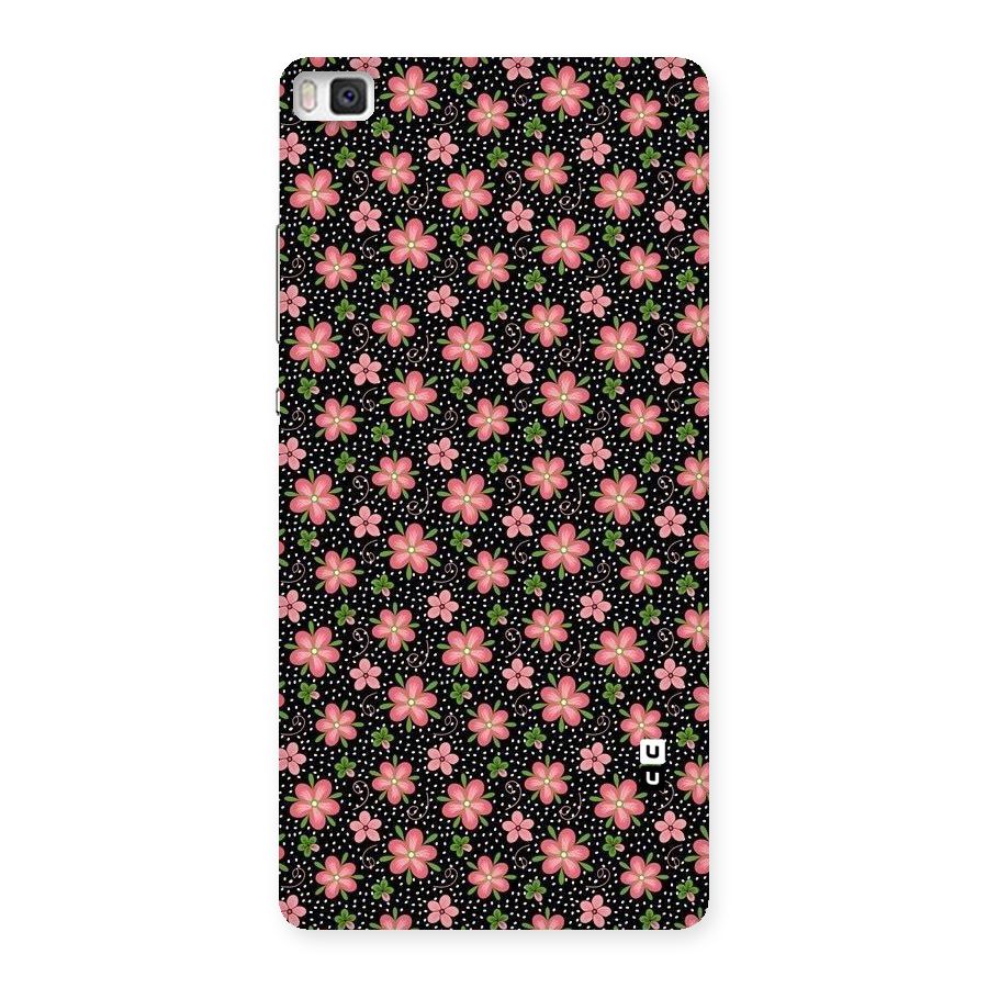 Cute Tiny Flowers Back Case for Huawei P8
