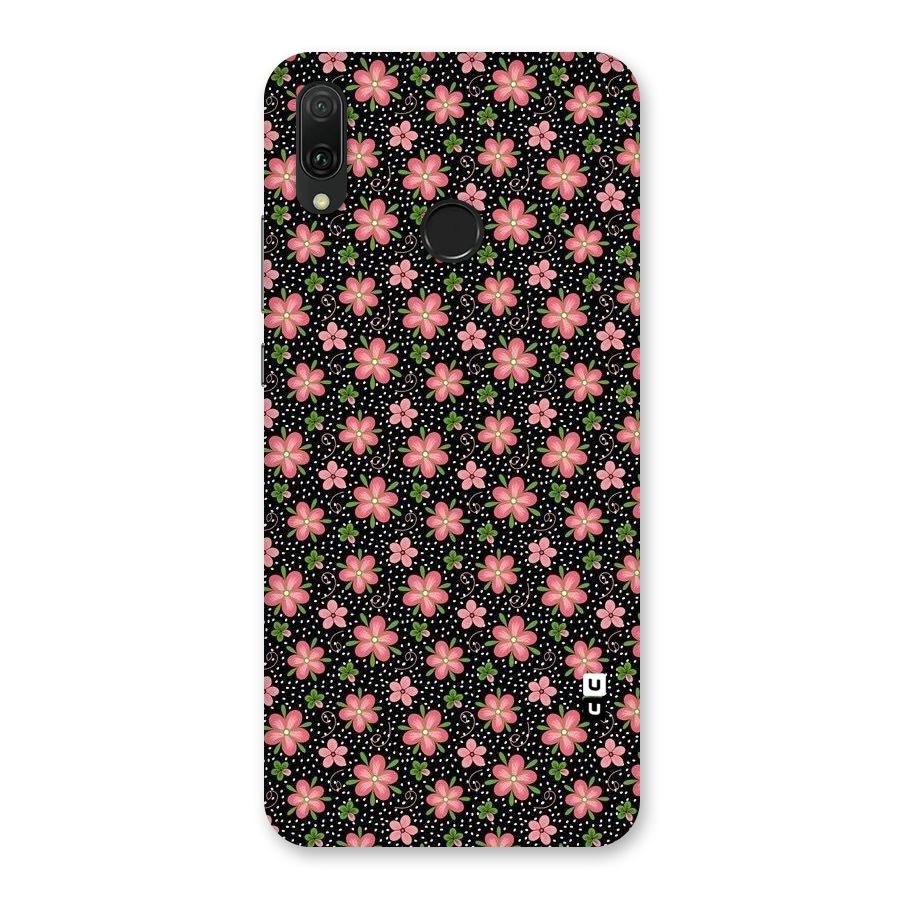 Cute Tiny Flowers Back Case for Huawei Y9 (2019)