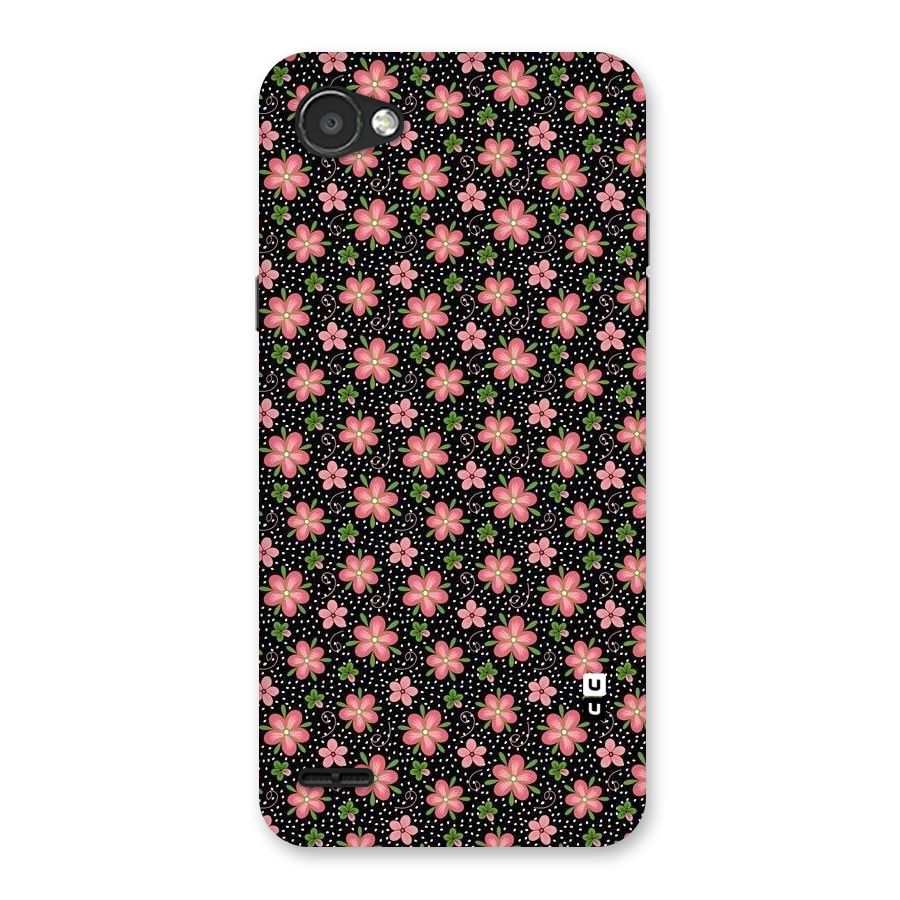 Cute Tiny Flowers Back Case for LG Q6