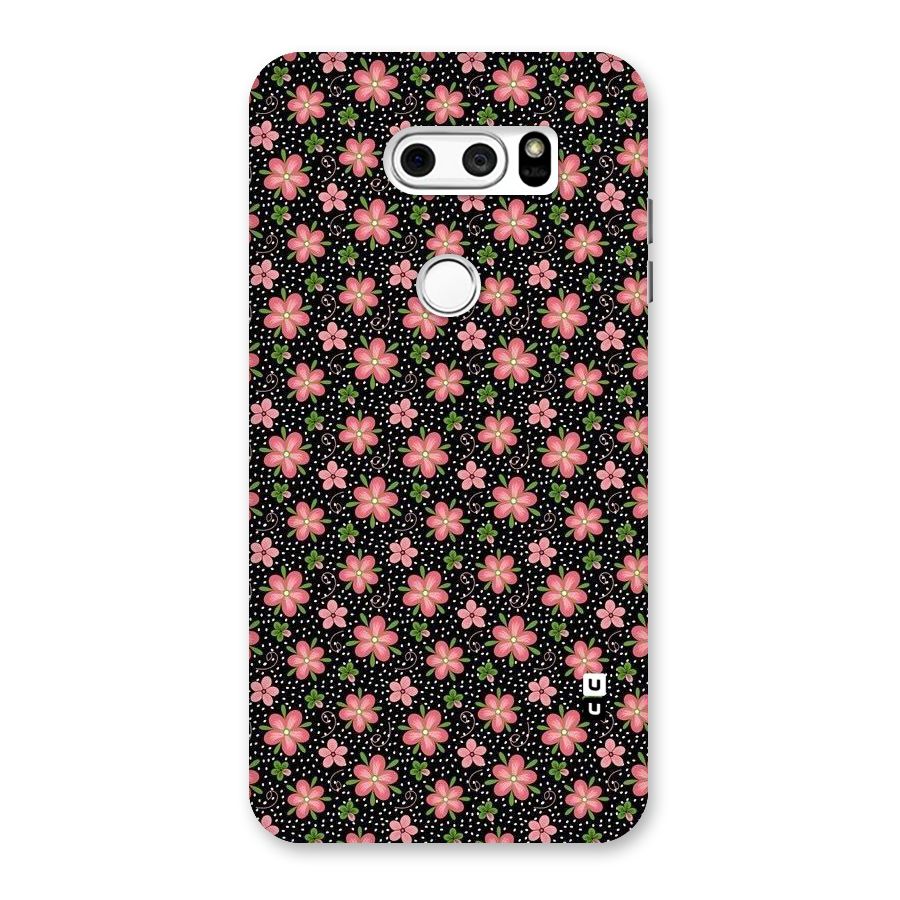 Cute Tiny Flowers Back Case for LG V30