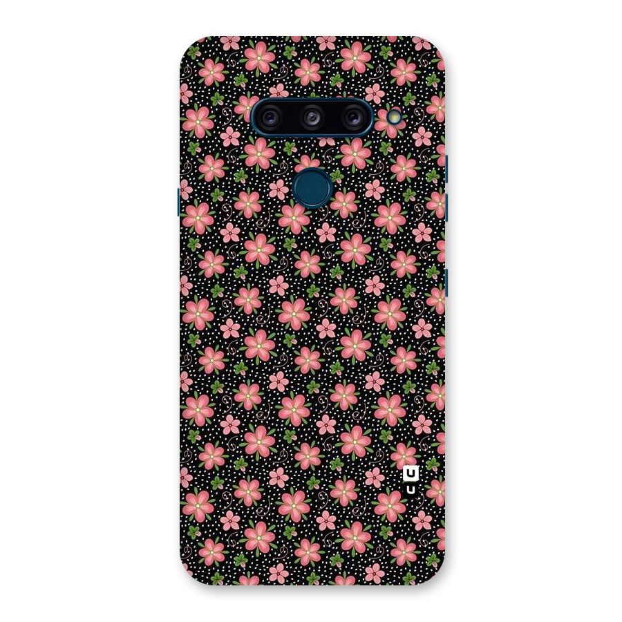 Cute Tiny Flowers Back Case for LG  V40 ThinQ