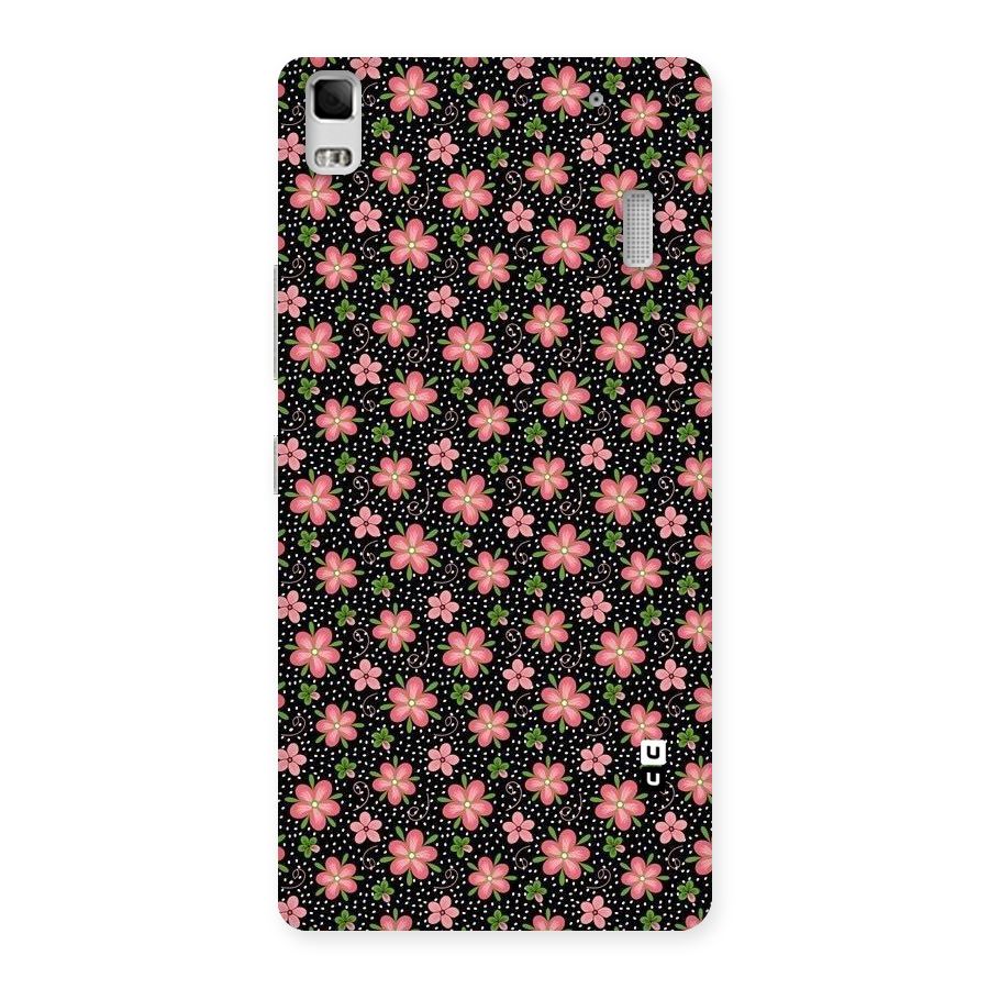 Cute Tiny Flowers Back Case for Lenovo K3 Note