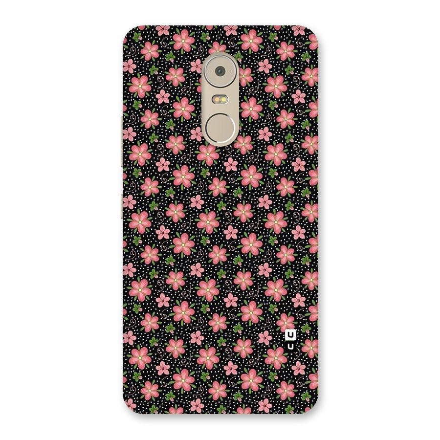 Cute Tiny Flowers Back Case for Lenovo K6 Note