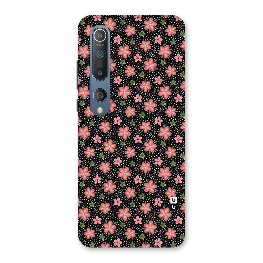 Cute Tiny Flowers Back Case for Mi 10
