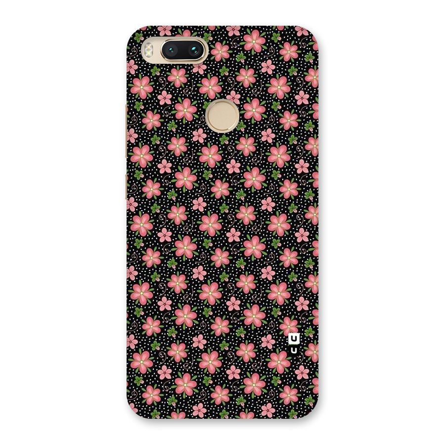 Cute Tiny Flowers Back Case for Mi A1