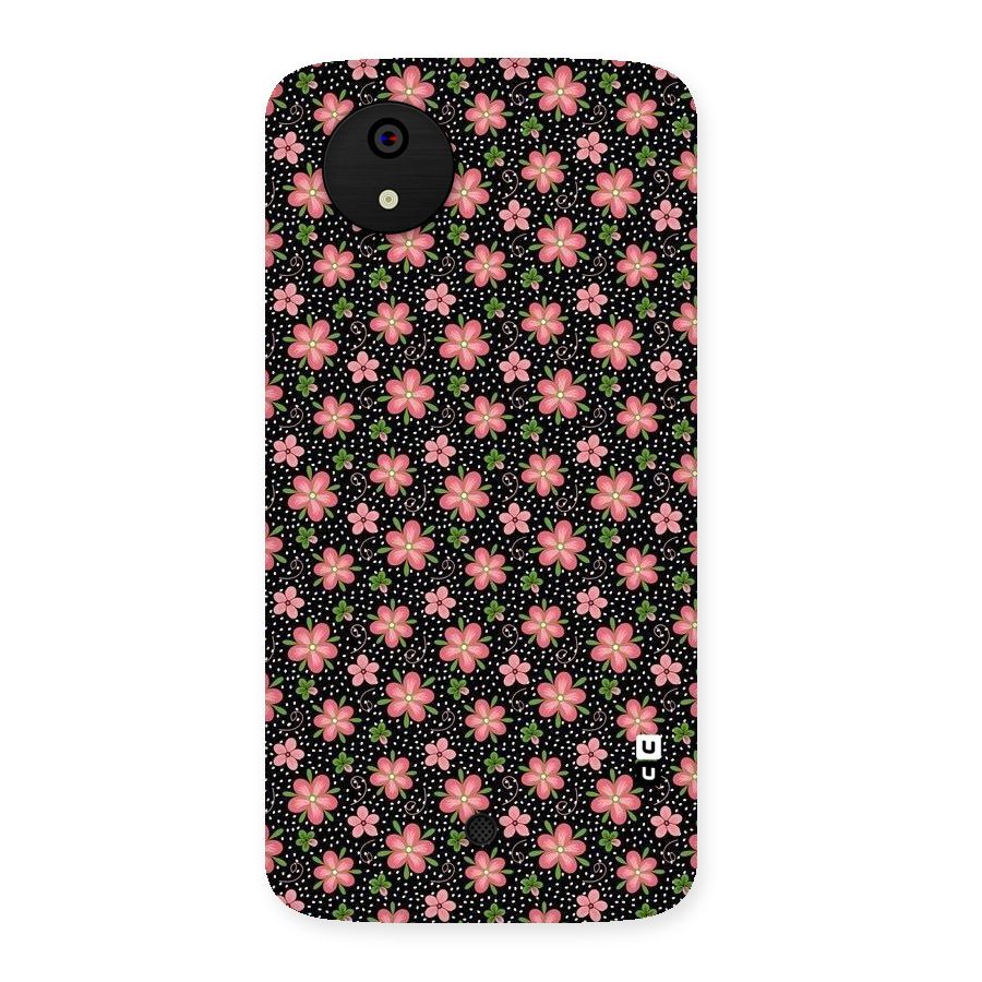 Cute Tiny Flowers Back Case for Micromax Canvas A1